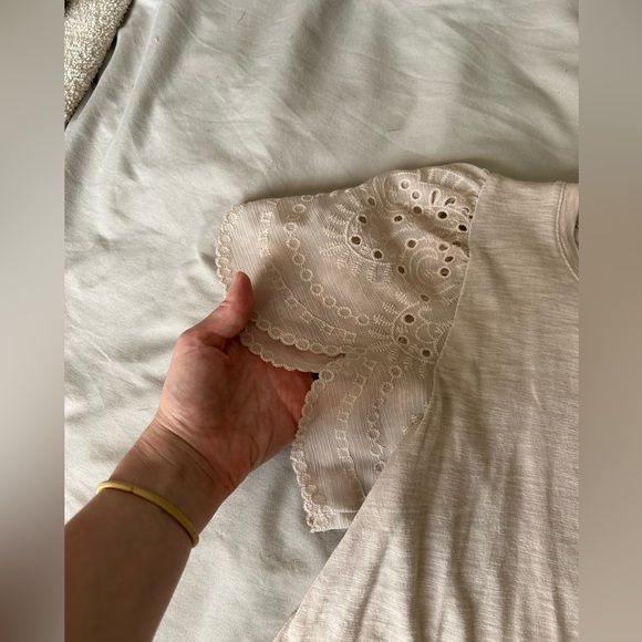 Express light cream tshirt - Picture 3 of 7